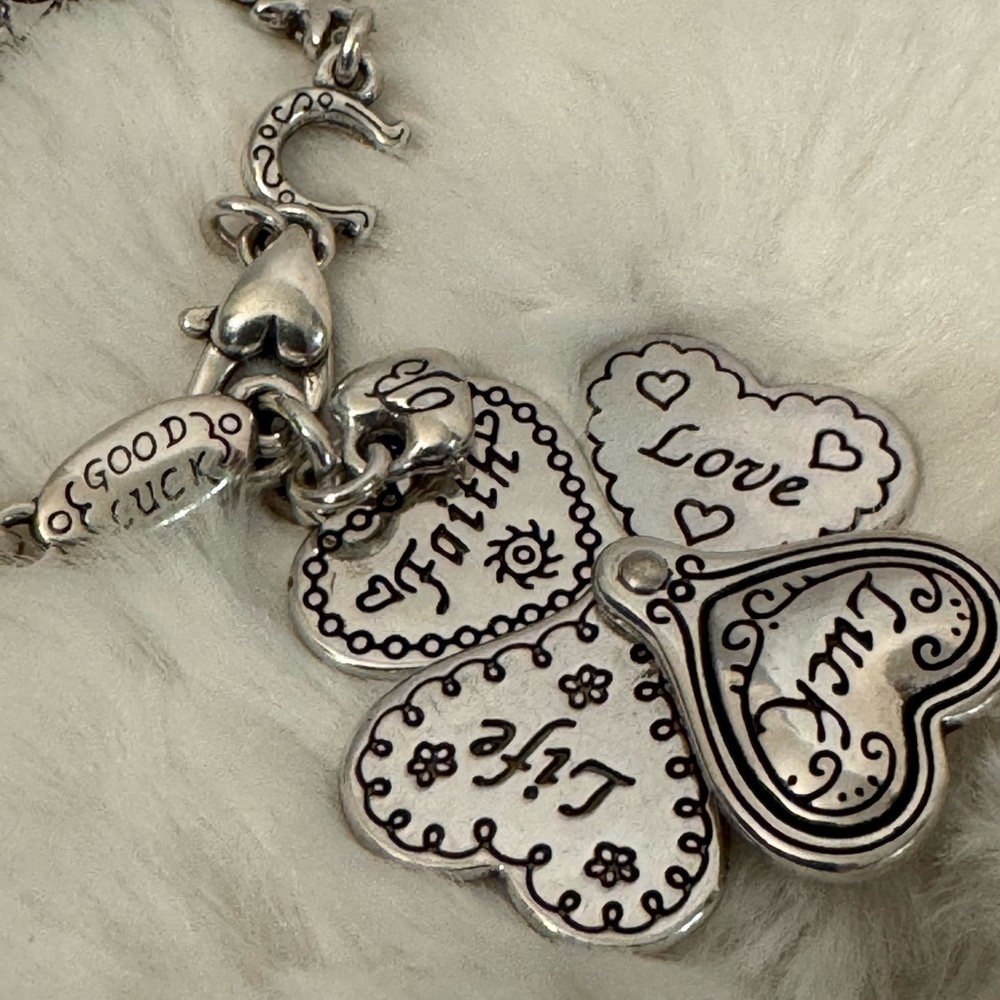 BRIGHTON Lucky Clover Bracelet Ladybug Horse Shoe Shooting Star Good Luck New - Picture 10 of 17
